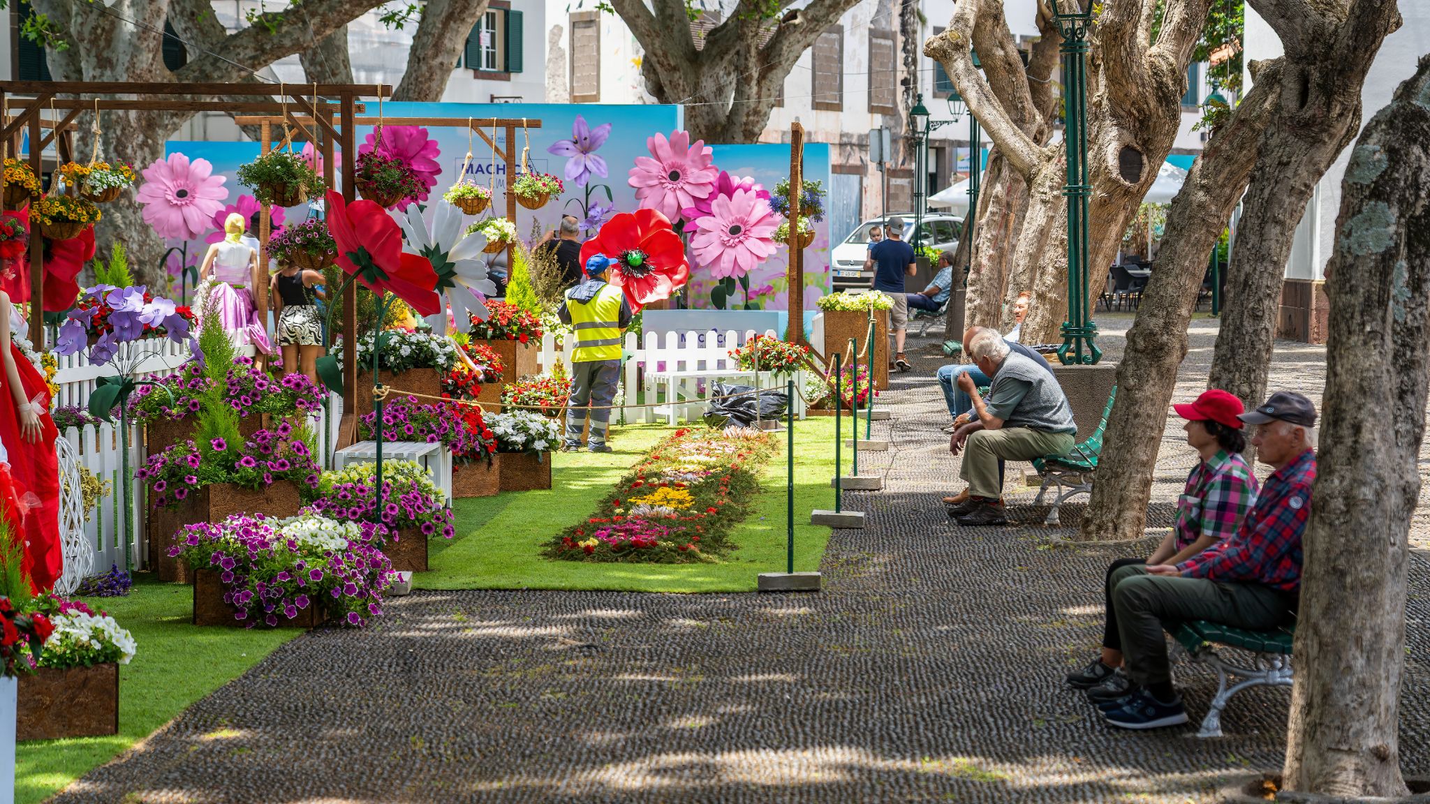 Auch Machico war Gastgeber eines Blumenfestivals.